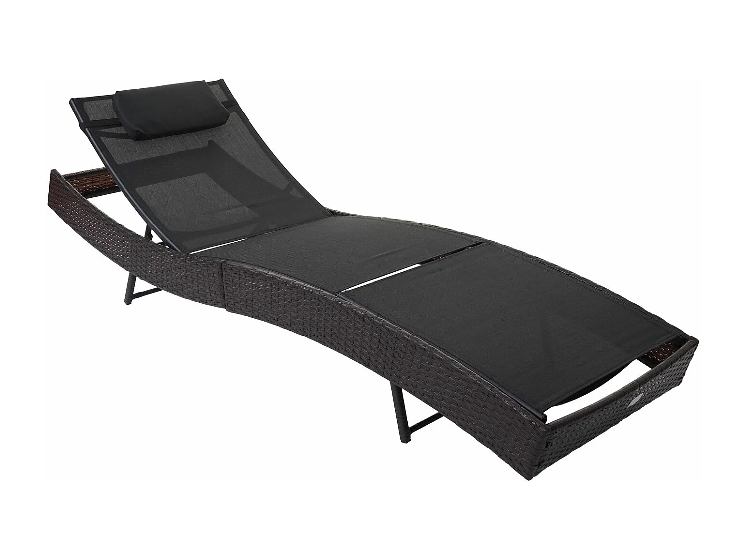 Bain de soleil Phoenix,  marron chiné, enveloppe noir