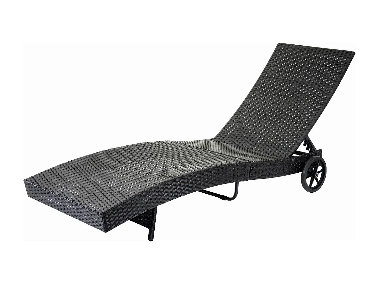 Bain de soleil MCW-D80,  anthracite, coussin beige