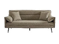 Sofá 3 lugares conversível bege coleção SILAS