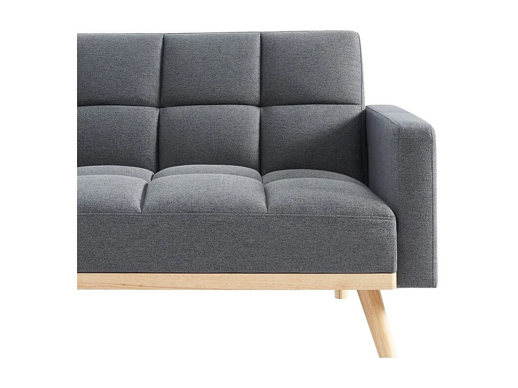 3-zits slaapbank grijs ADONA