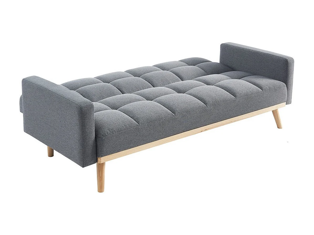3-zits slaapbank grijs ADONA