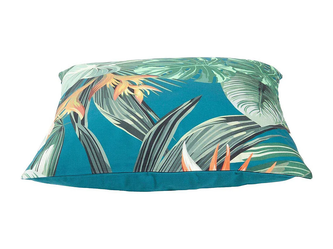 Coussin en coton imprimé 45 x 45 cm