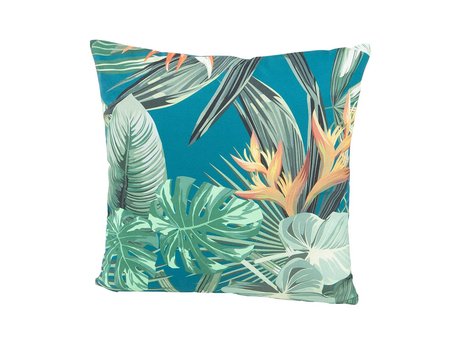 Coussin en coton imprimé 45 x 45 cm