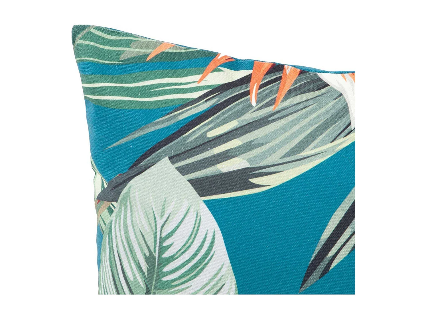 Coussin en coton imprimé 45 x 45 cm