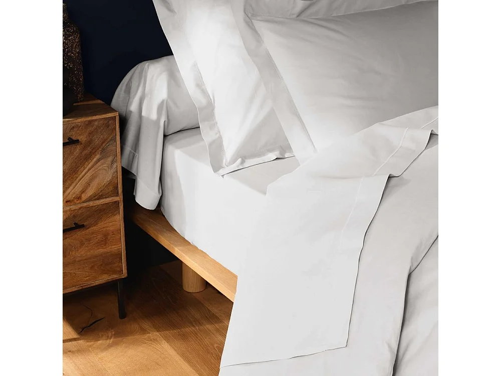 Taie de Traversin "Lina" 85x185cm White