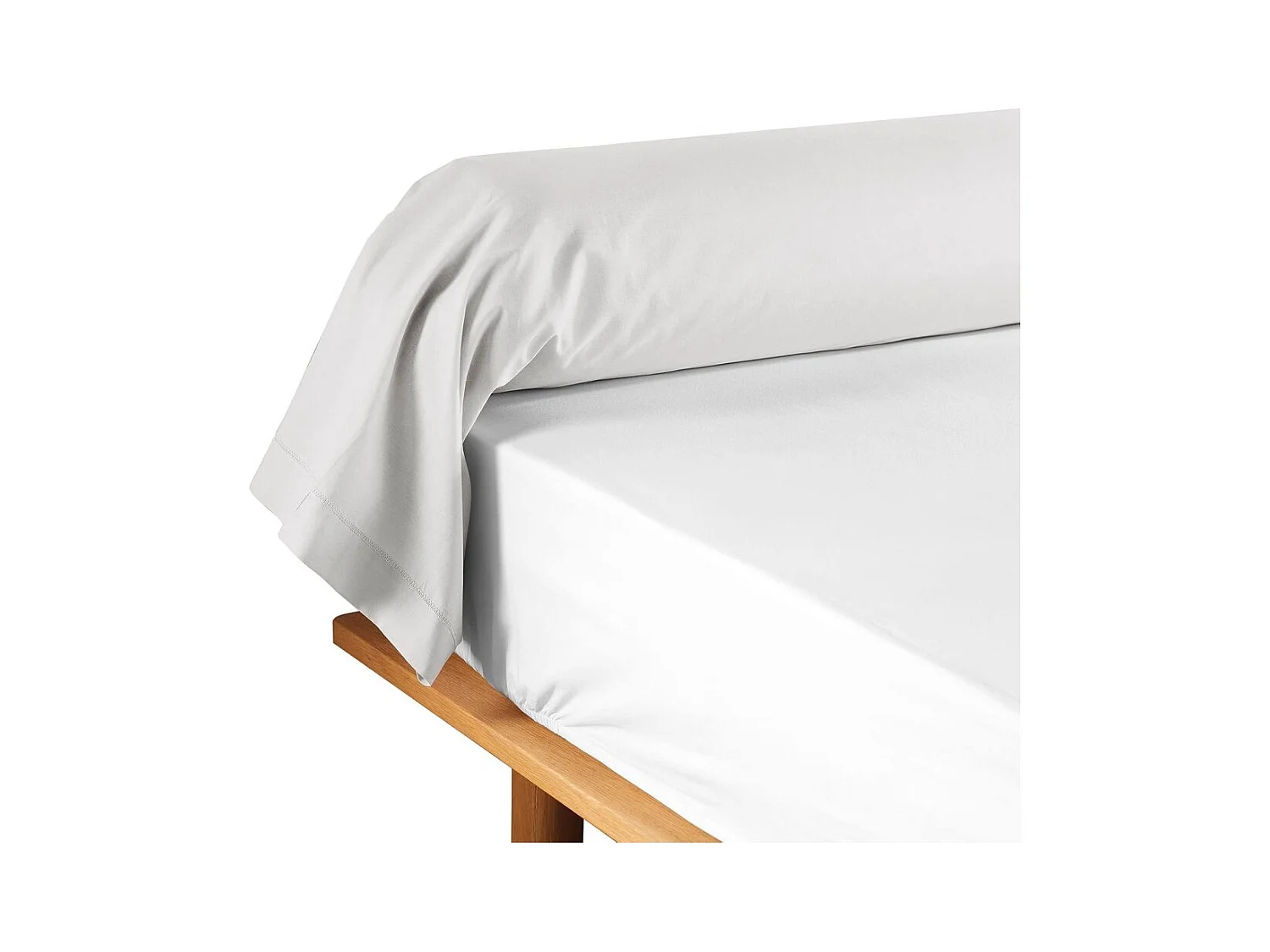 Taie de Traversin "Lina" 85x185cm White
