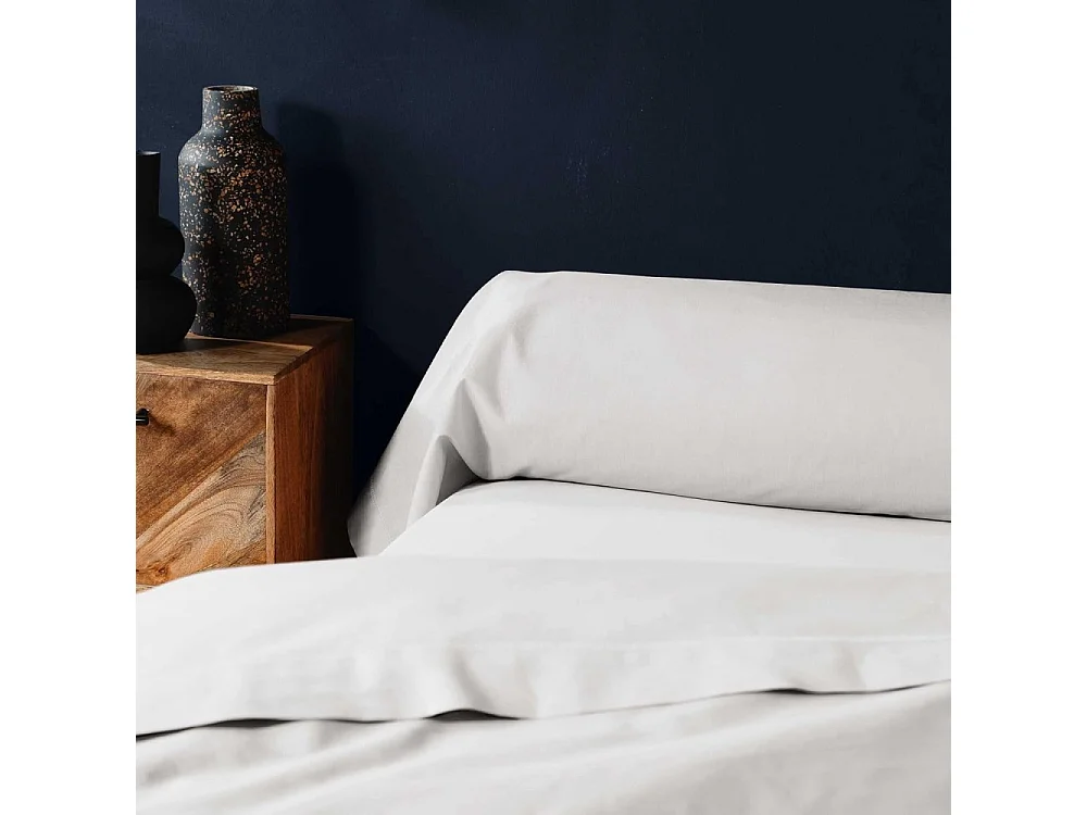 Taie de Traversin "Lina" 85x185cm White