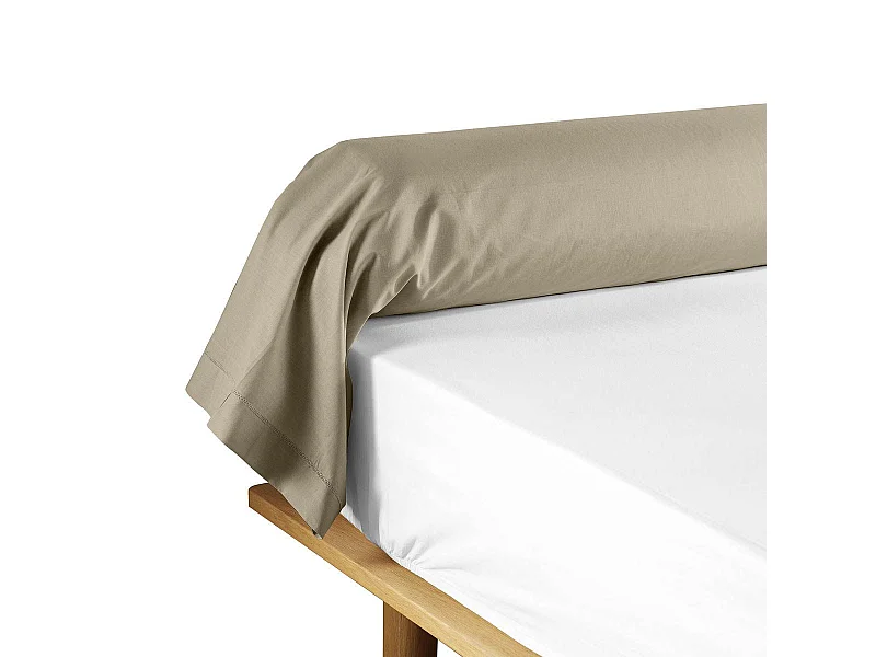 Taie de Traversin "Lina" 85x185cm Sable