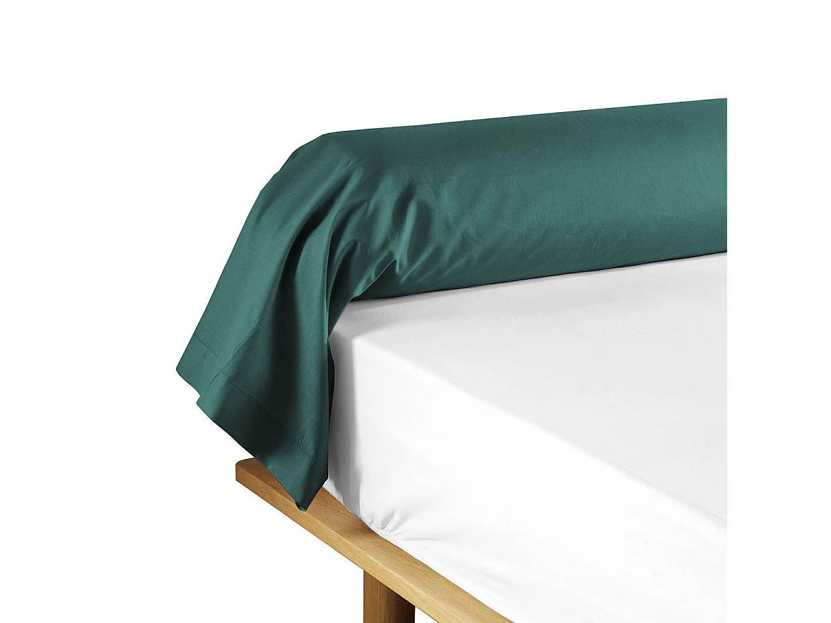 Taie de Traversin "Lina" 85x185cm Emeraude
