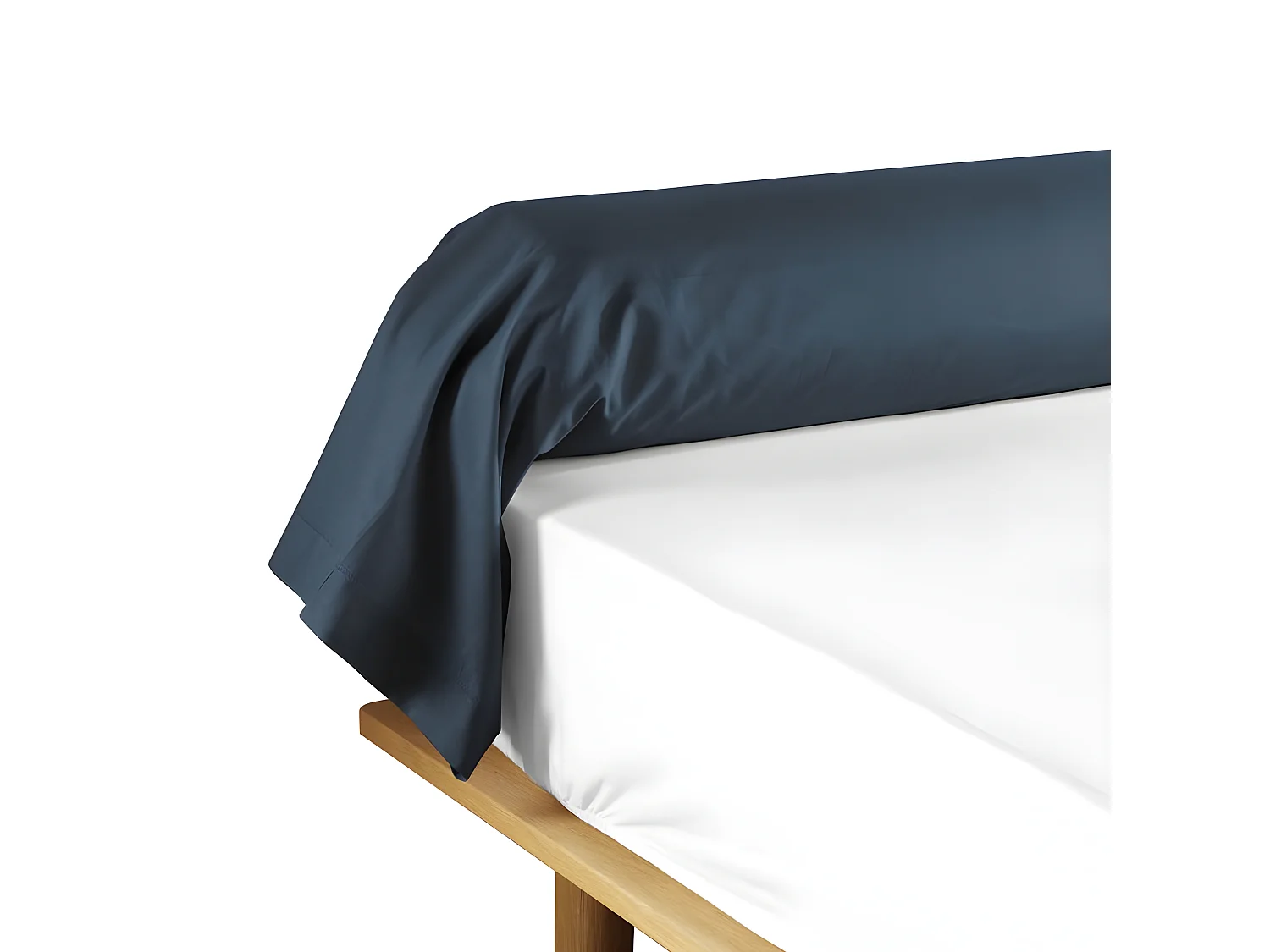 Taie de Traversin "Lina" 85x185cm Bleu