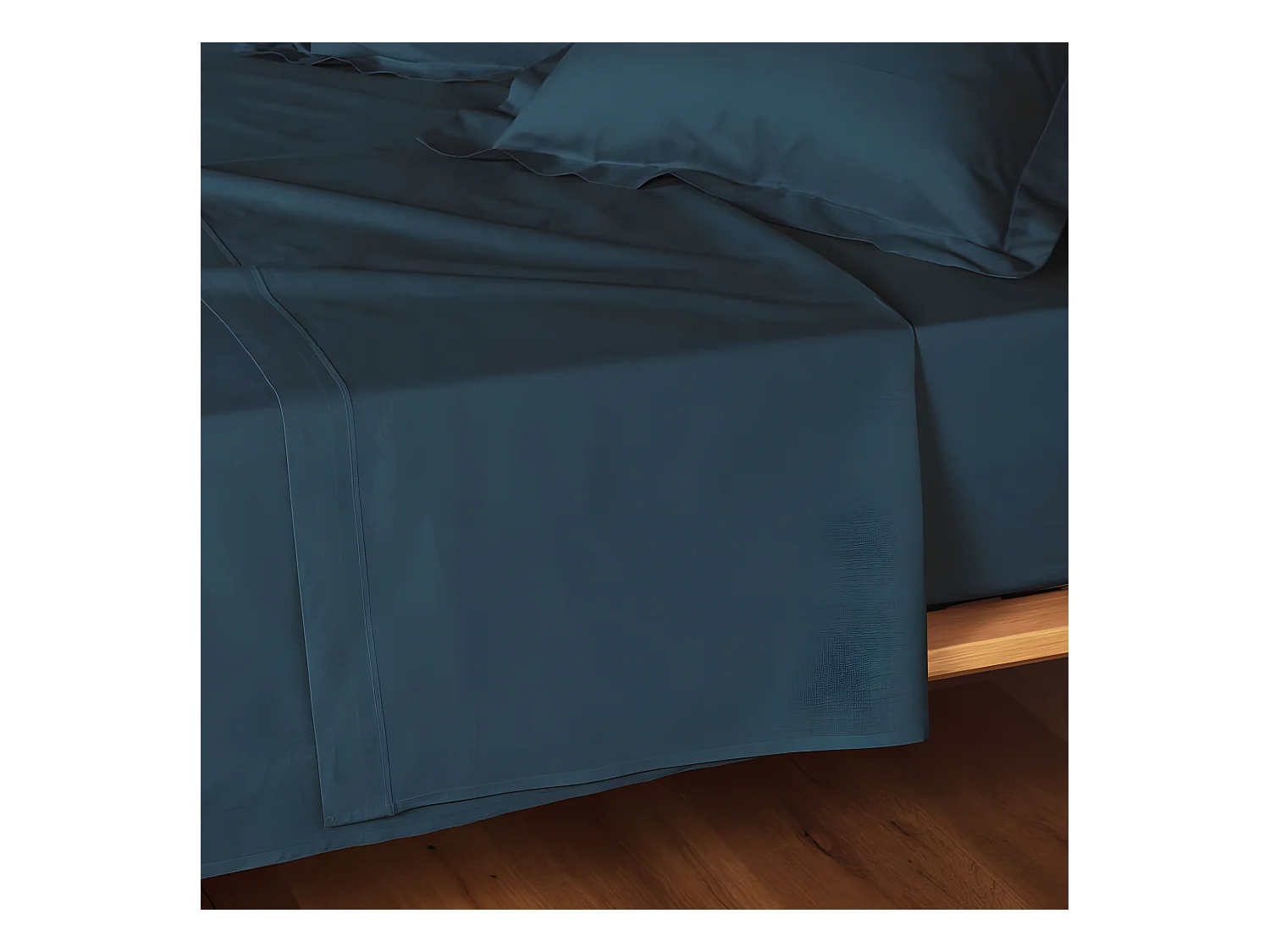 Drap Plat "Lina" 240x300cm Bleu