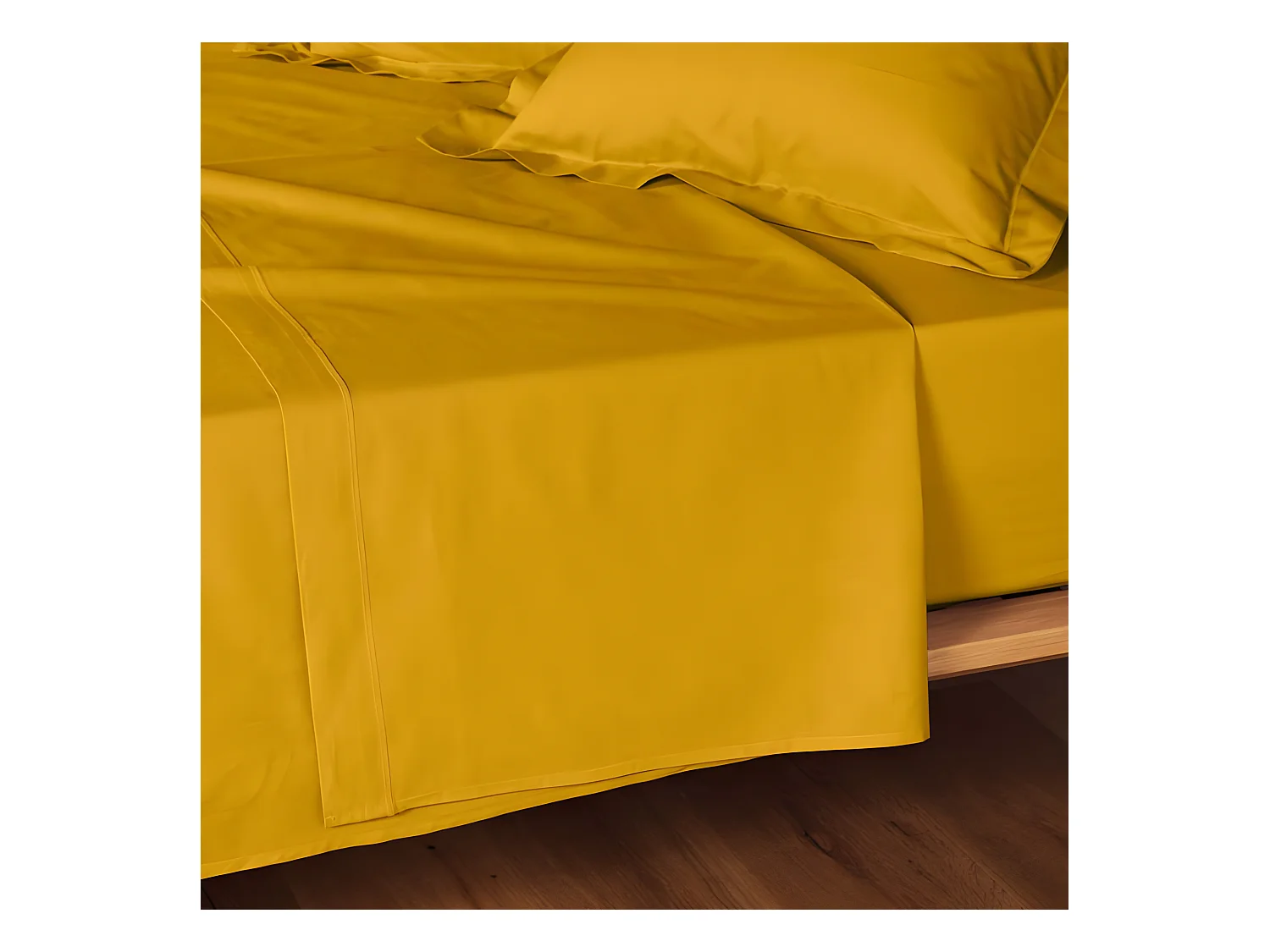 Drap Plat "Lina" 240x300cm Curry