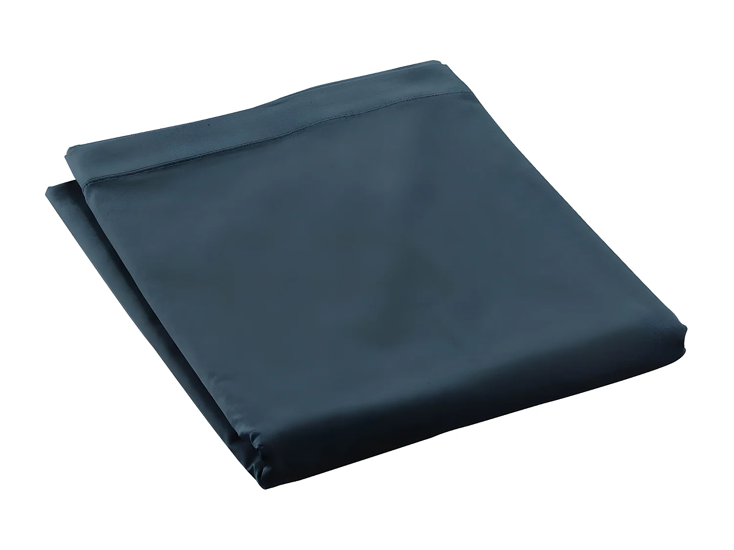 Drap Plat "Percaline" 180x290cm Bleu Nuit