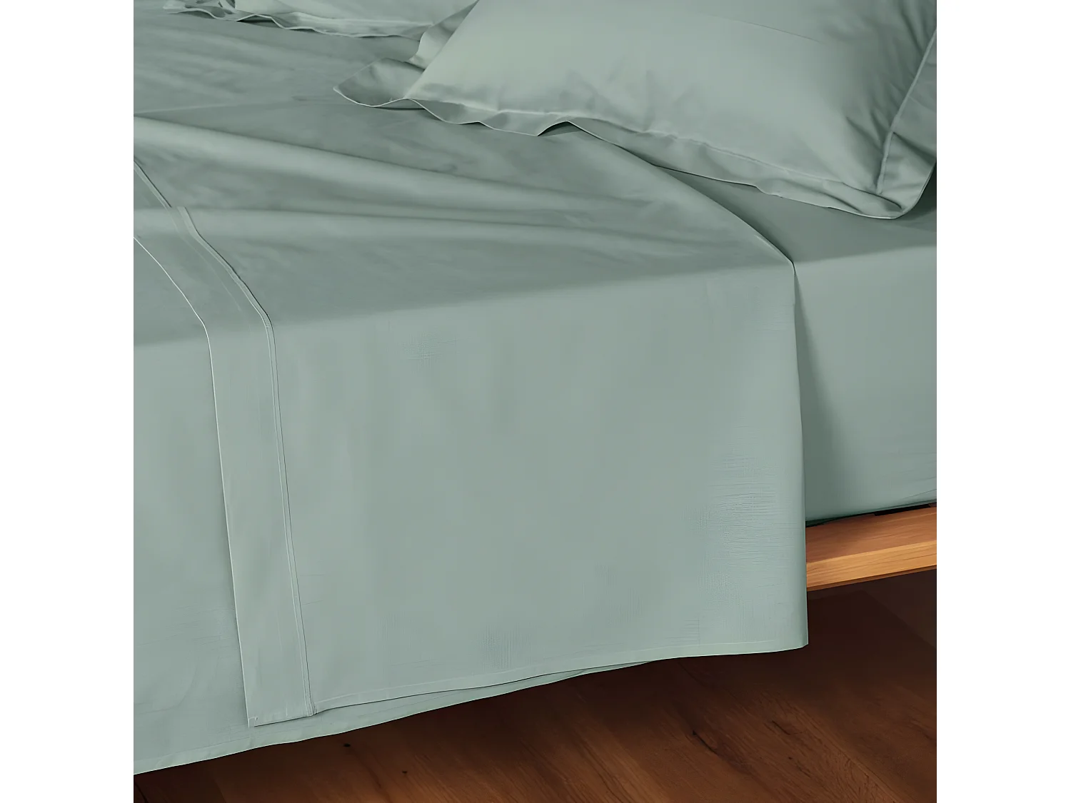 Drap Plat "Lina" 240x300cm Sauge