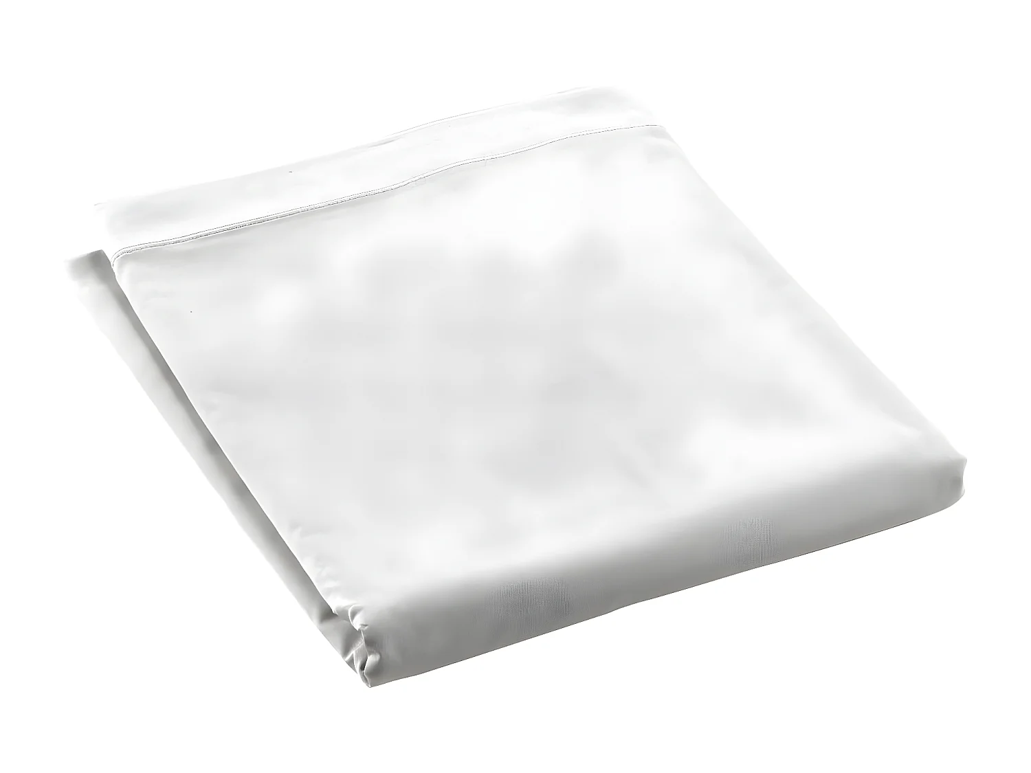 Drap Plat "Percaline" 240x300cm White