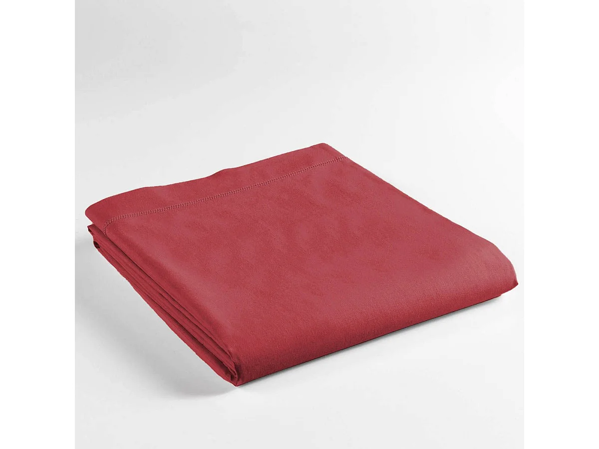 Drap Plat "Lina" 240x300cm Marsala