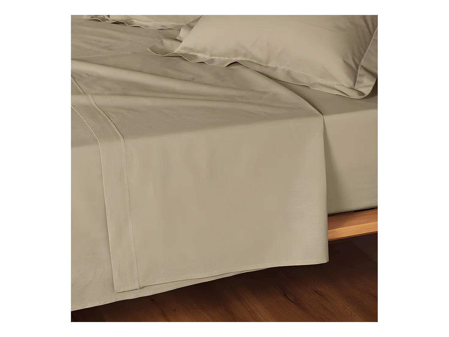 Drap Plat "Lina" 240x300cm Sable