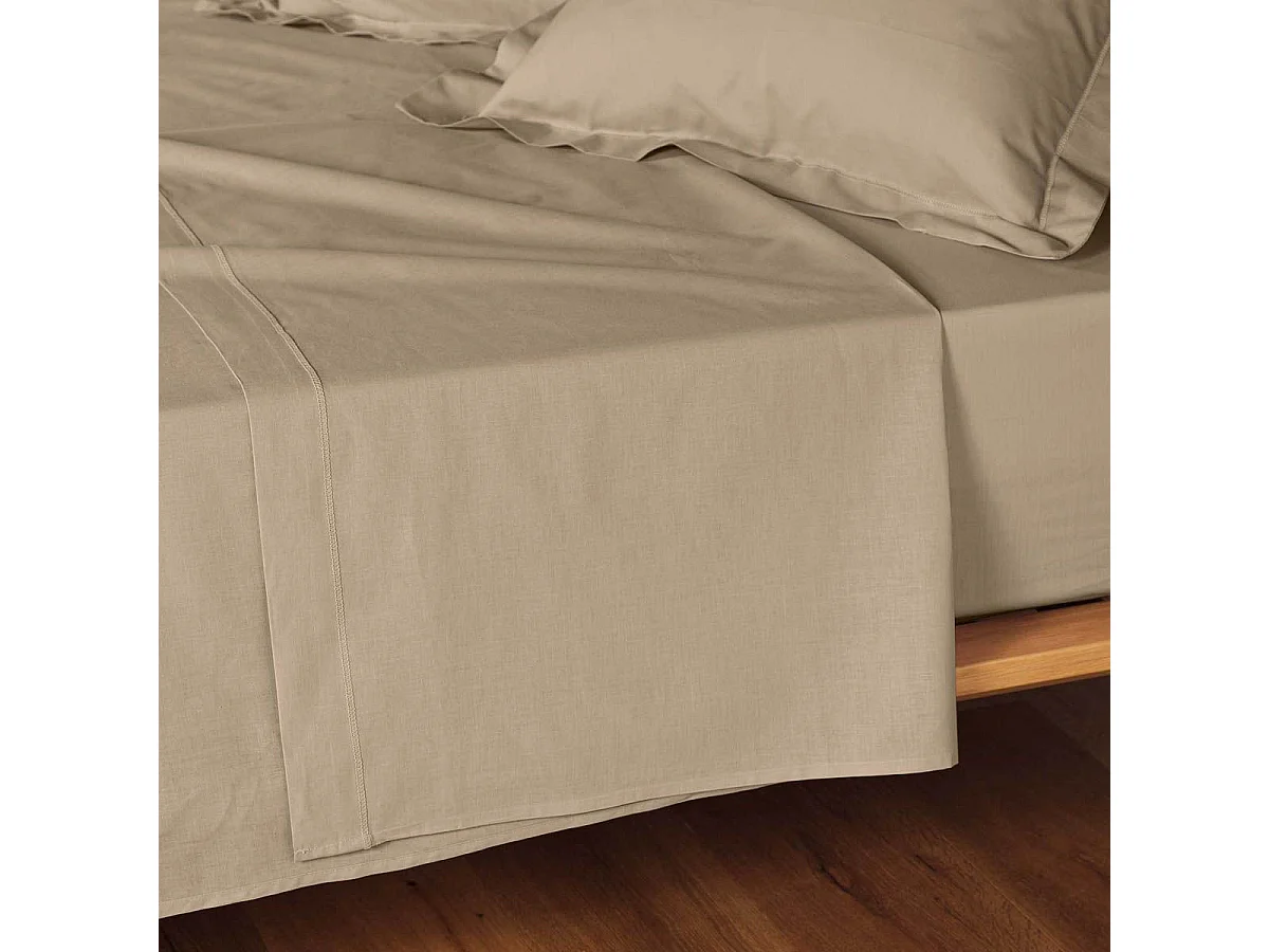 Drap Plat "Lina" 240x300cm Sable