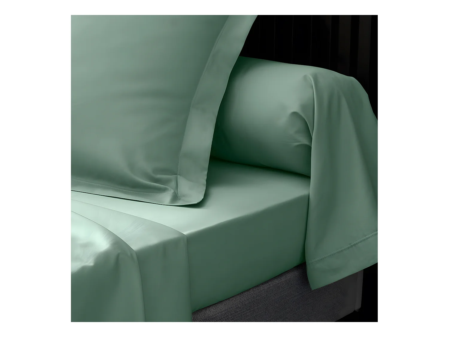 Drap Plat "Percaline" 180x290cm Tilleul