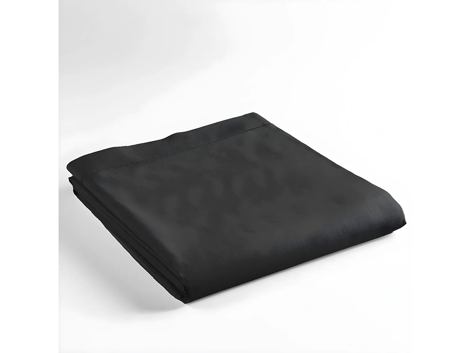 Drap Plat "Lina" 240x300cm Noir