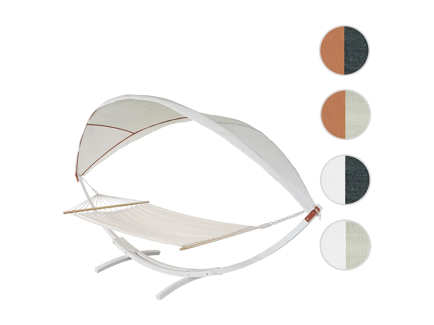 Hamac MCW-J47,  blanc, crème-blanc