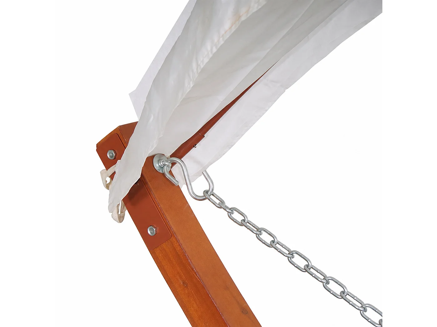 Hamac MCW-J47,  marron, crème-blanc