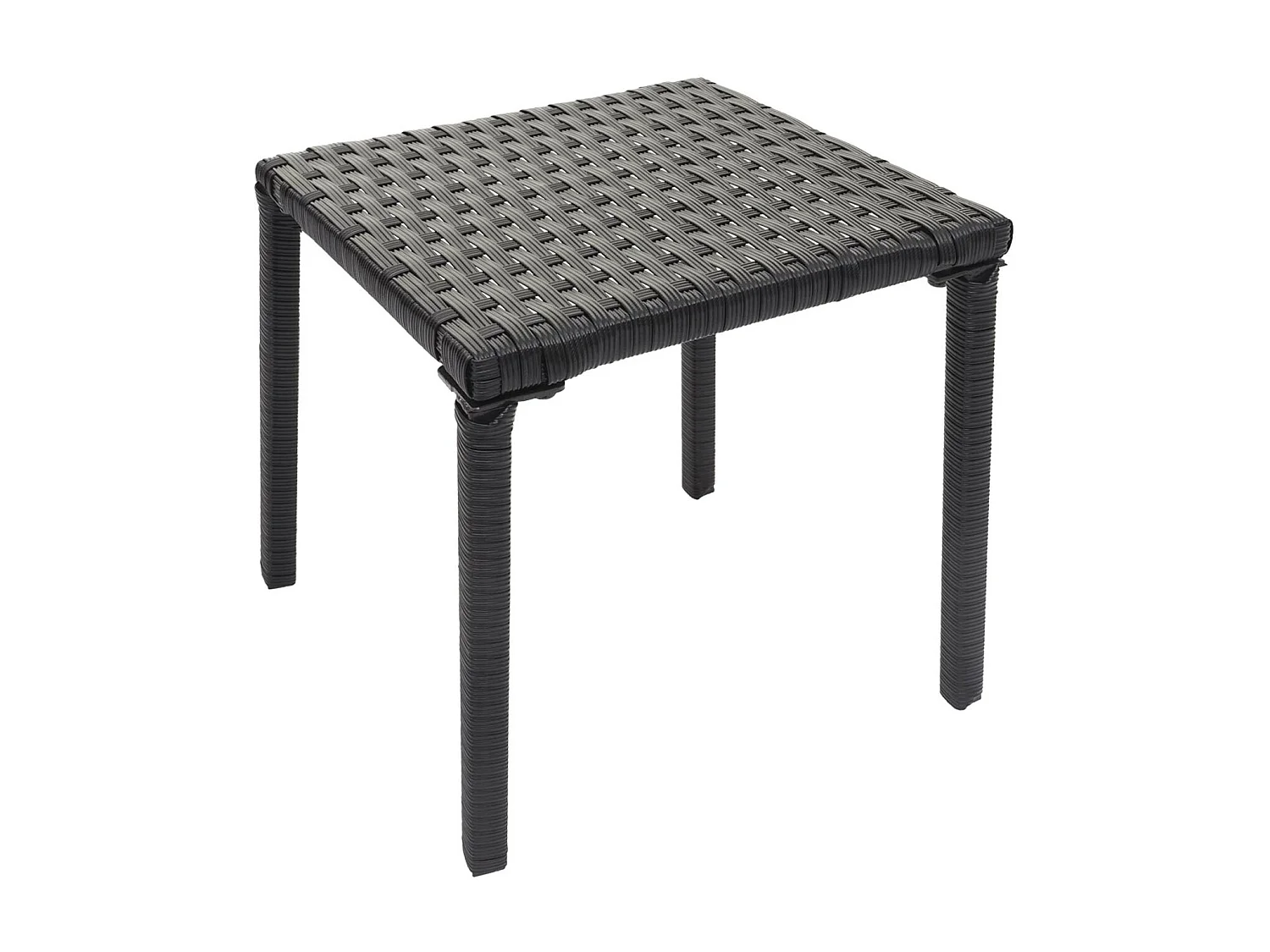 Sonnenliege MCW-E27 (2er-Set), Schwarz, Kissen creme-beige