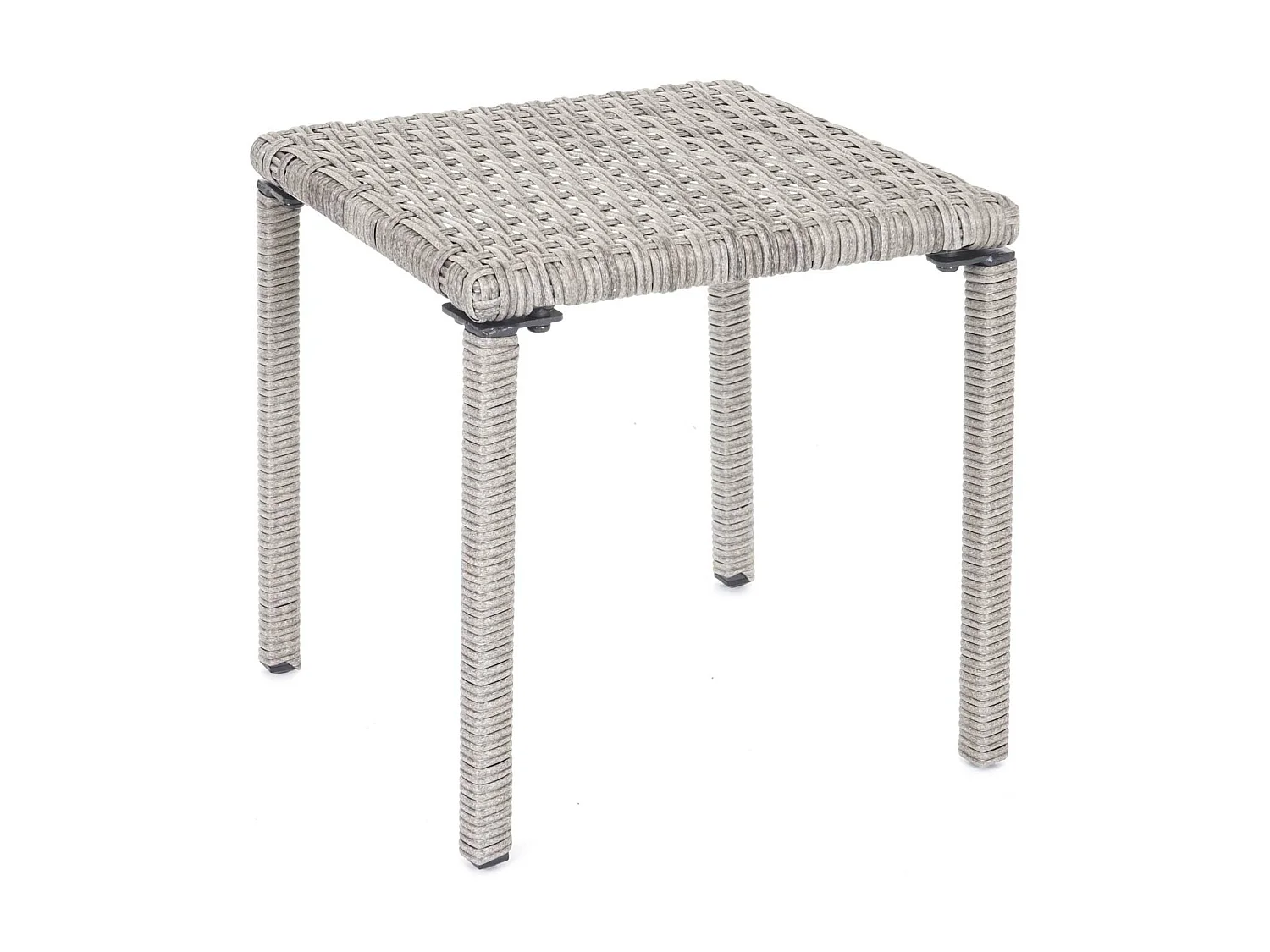 Leżak MCW-E27 (zestaw 2 sztuk),  szary Poduszki ciemnoszare