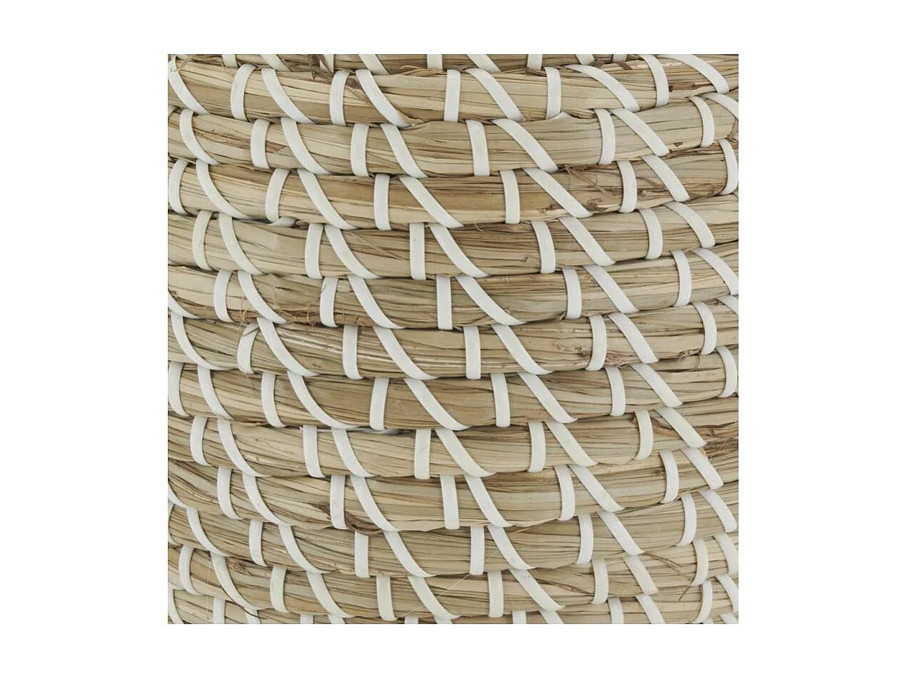 Lampe de chevet en jonc naturel