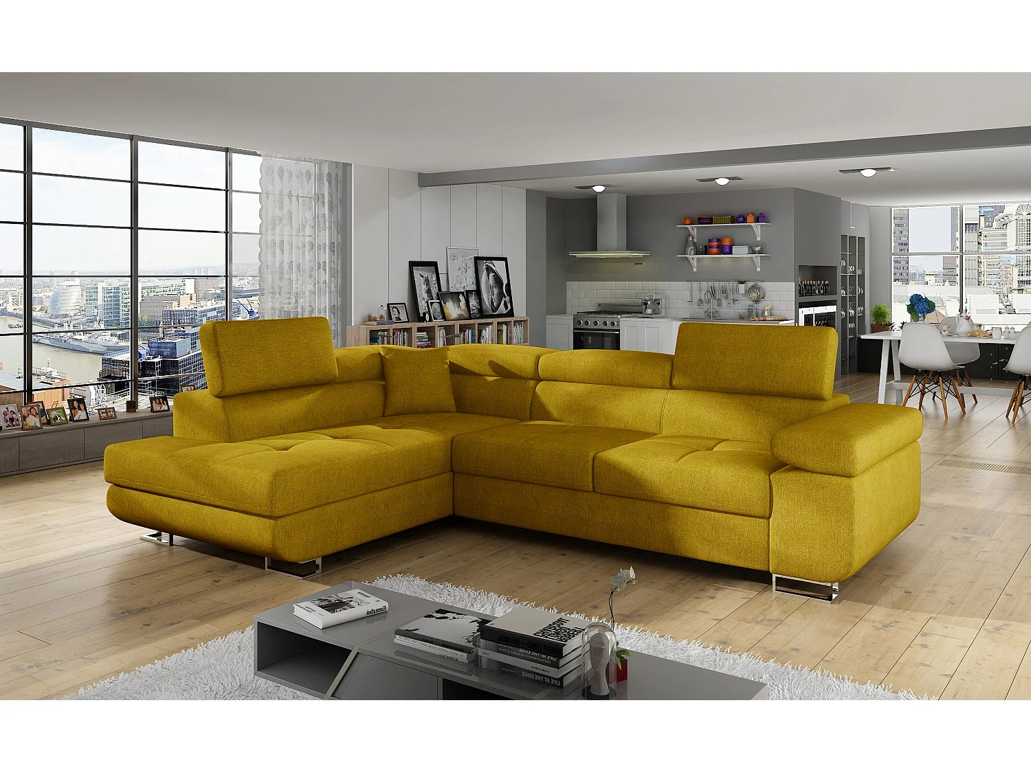 Letto Venus S (140x200)/Tessuto/incluso materasso/Rosa