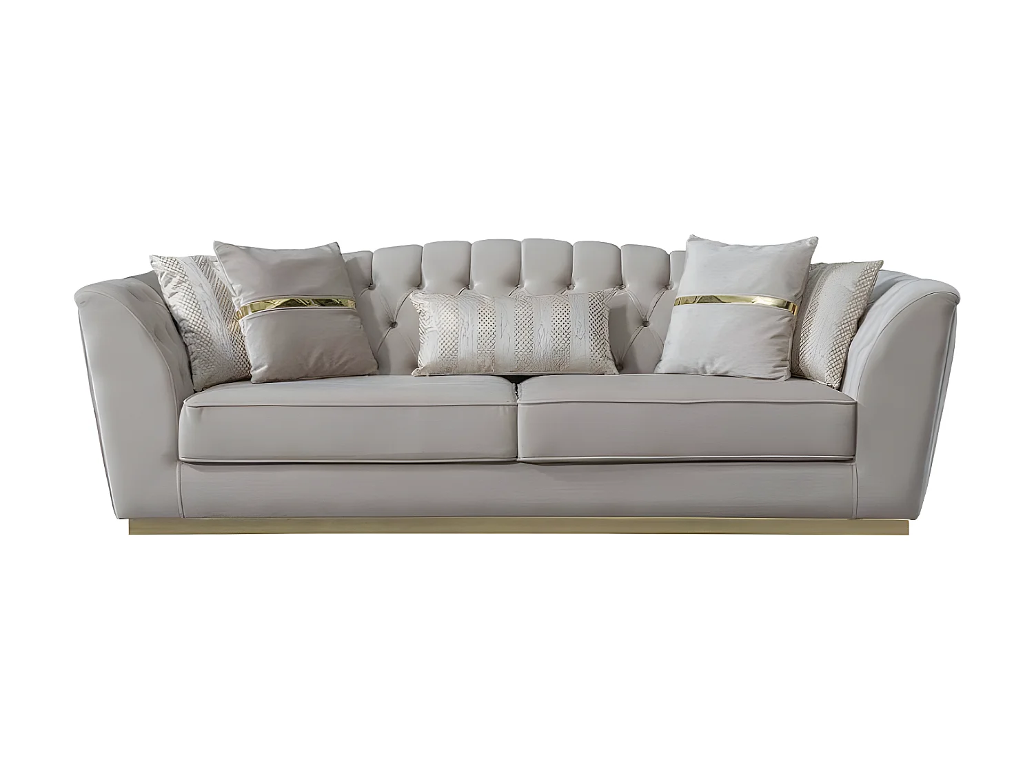 3 Pers. Canapé Grand Lux/Tissu-Beige