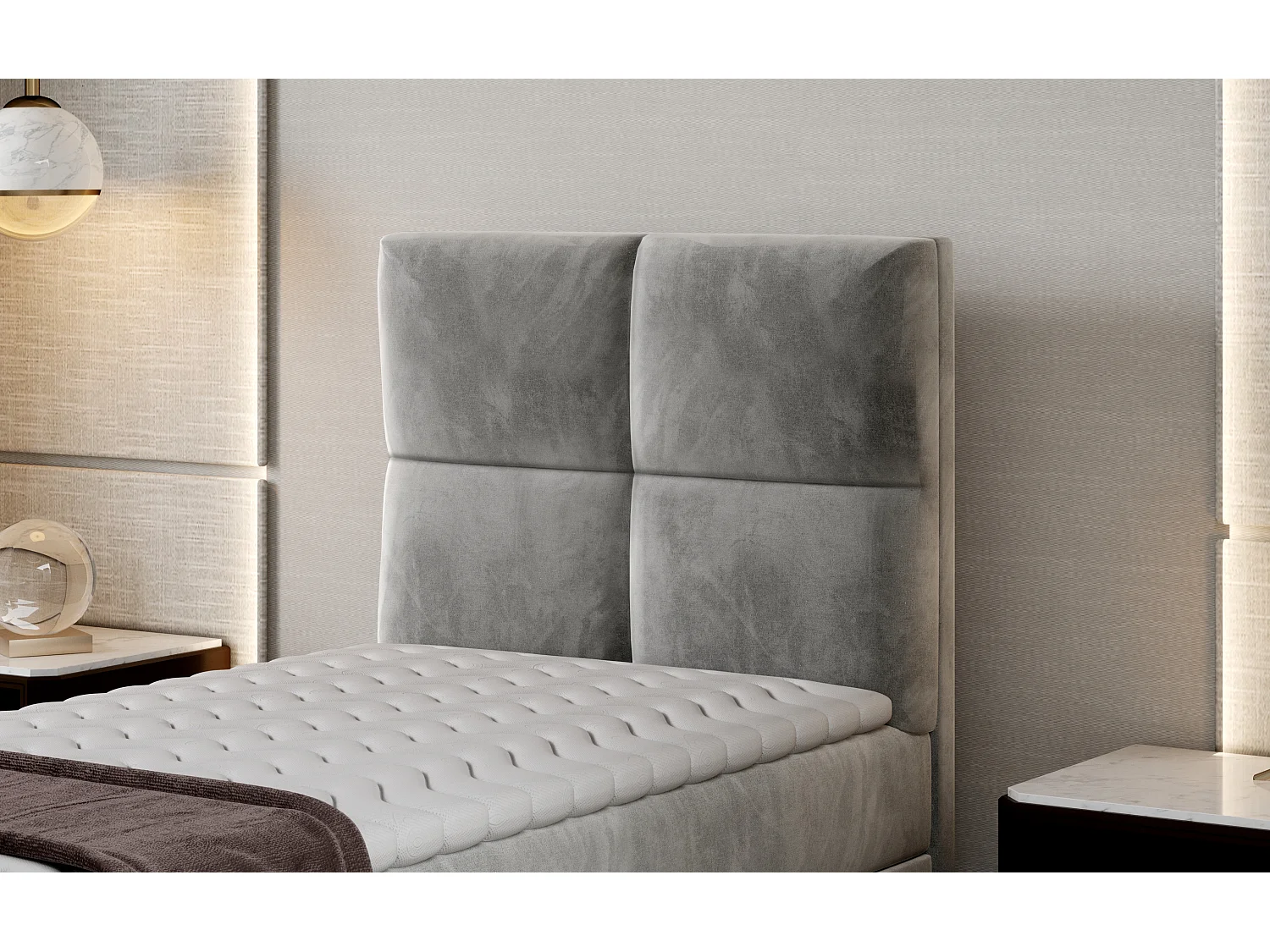 Box Spring Lit Nadia (90x200)