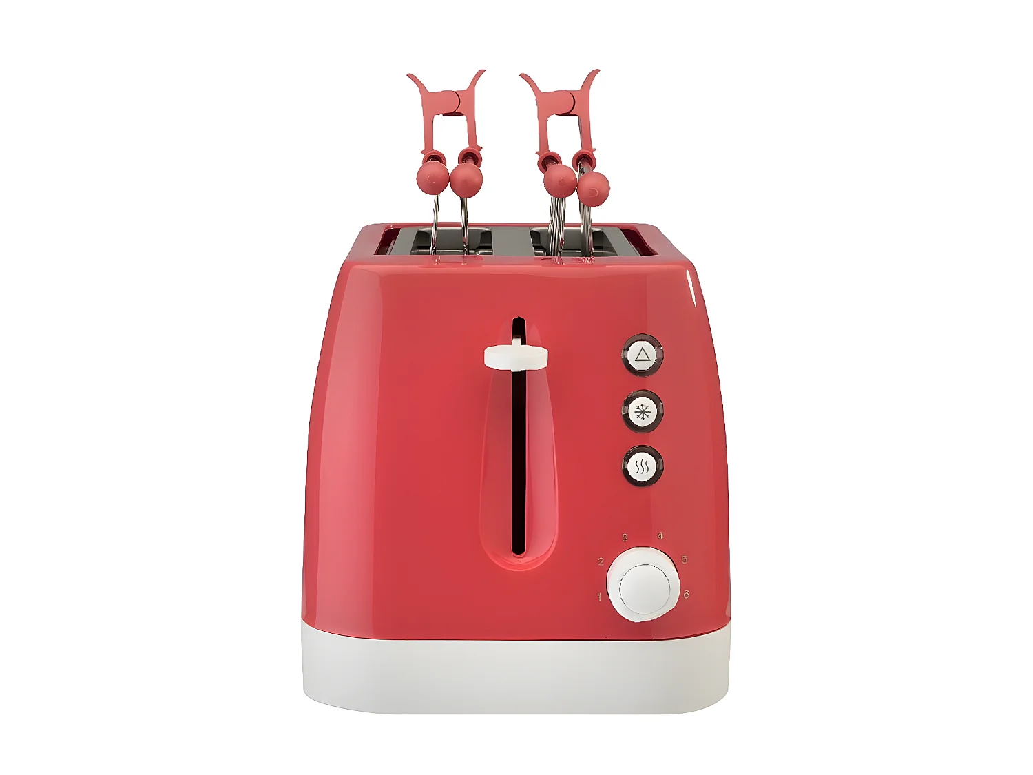 Grille-pain Pantone, Rouge, 26x18x17 cm, Bimar