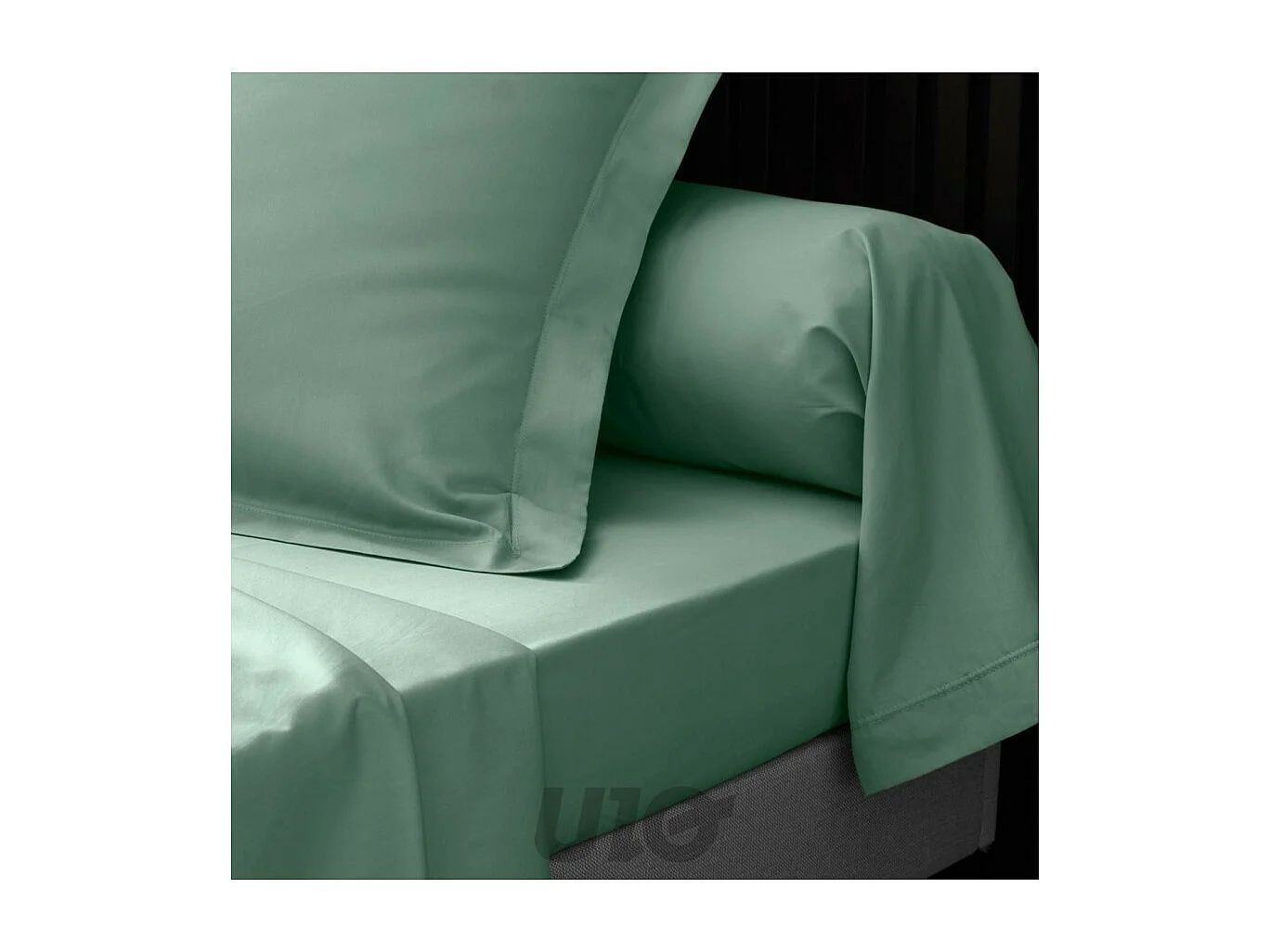 Taie de Traversin "Percaline" 85x185cm Tilleul