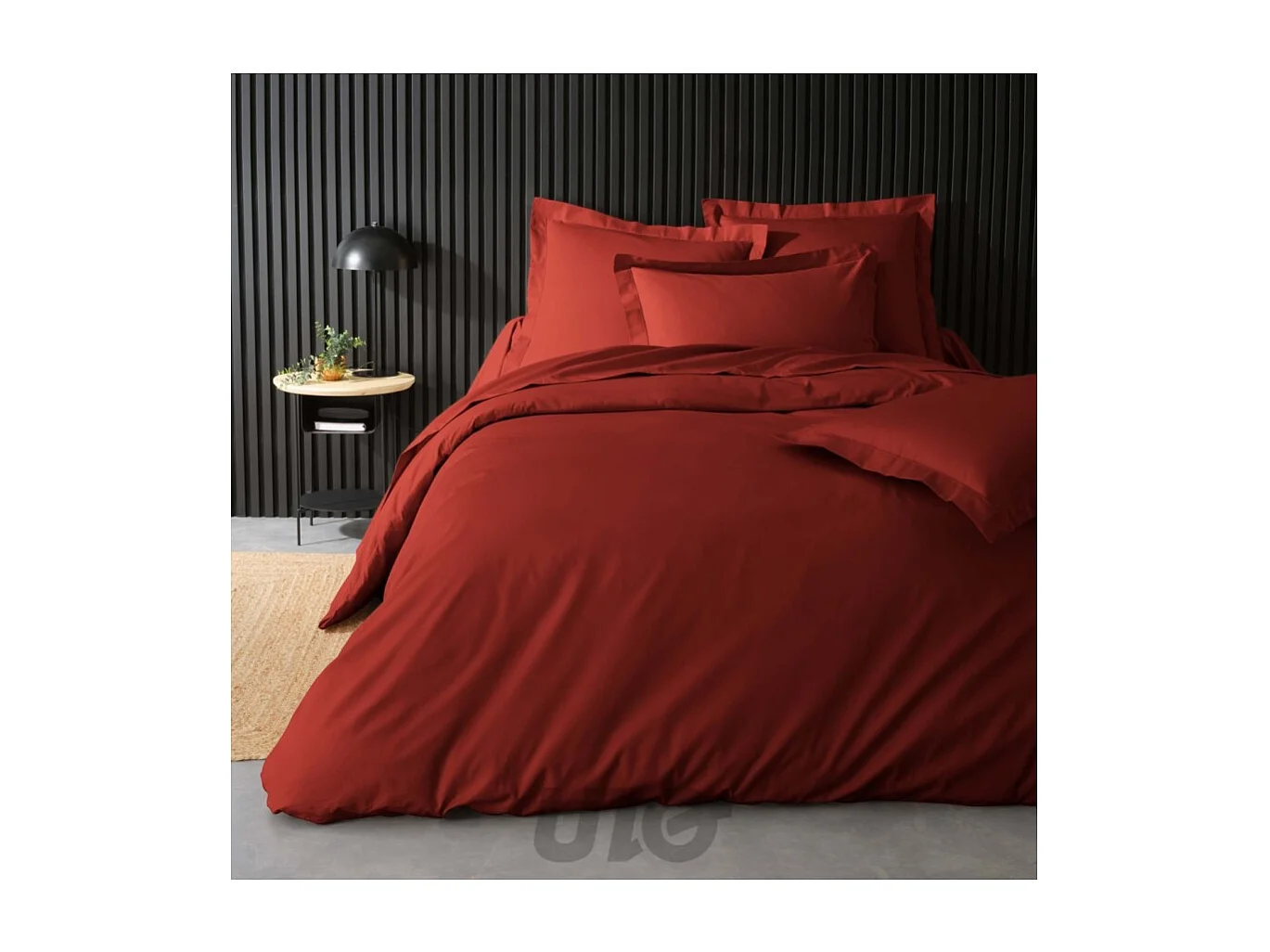 Taie de Traversin "Percaline" 85x185cm Tomette