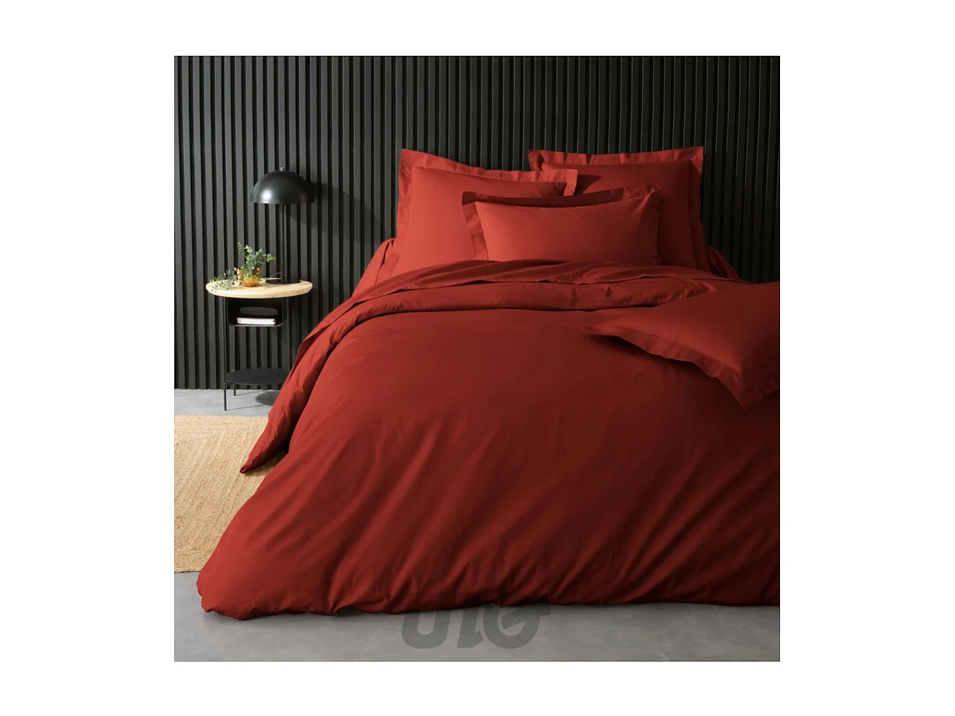 Taie de Traversin "Percaline" 85x185cm Tomette