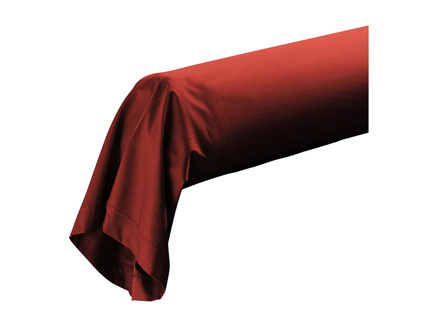 Taie de Traversin "Percaline" 85x185cm Tomette