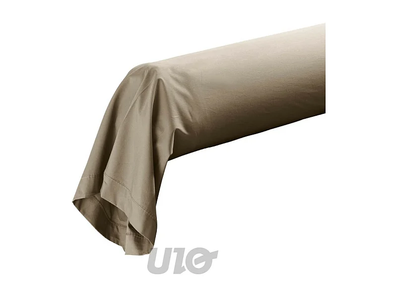 Taie de Traversin "Percaline" 85x185cm Sable