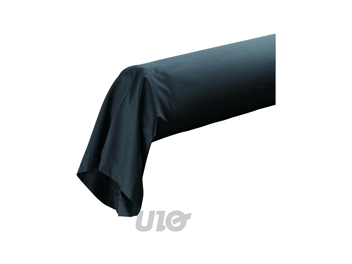 Taie de Traversin "Percaline" 85x185cm Bleu Nuit