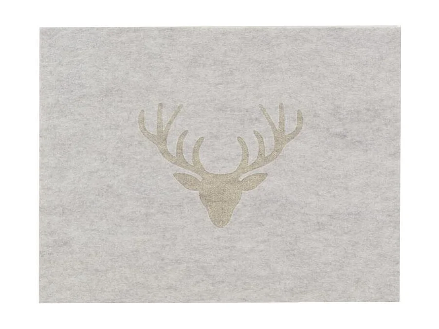 Sets de table en feutrine Cerf (lot de 6)