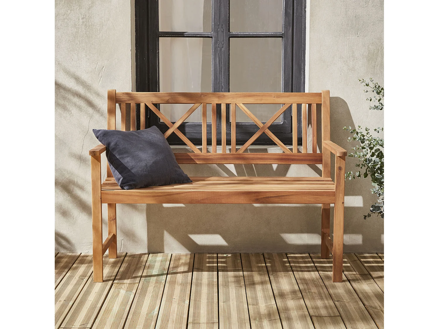 BANC EN BOIS - BANCO - 120x60cm