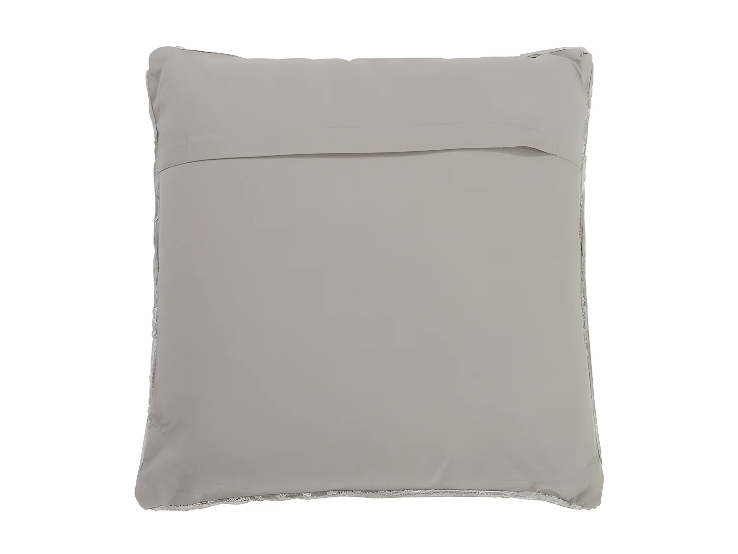 Coussin Vende Polyester Argent - L 45 x l 45 x H 4 cm