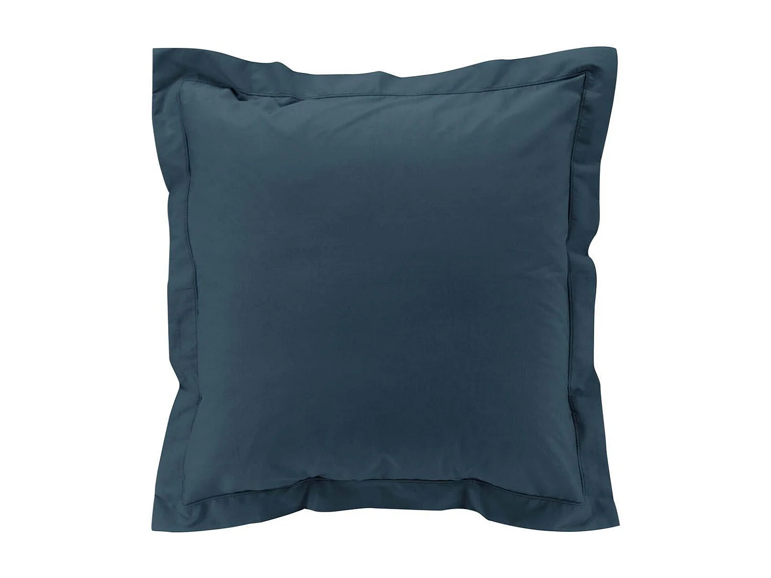 Taie d'Oreiller "Percaline" 63x63cm Bleu Nuit