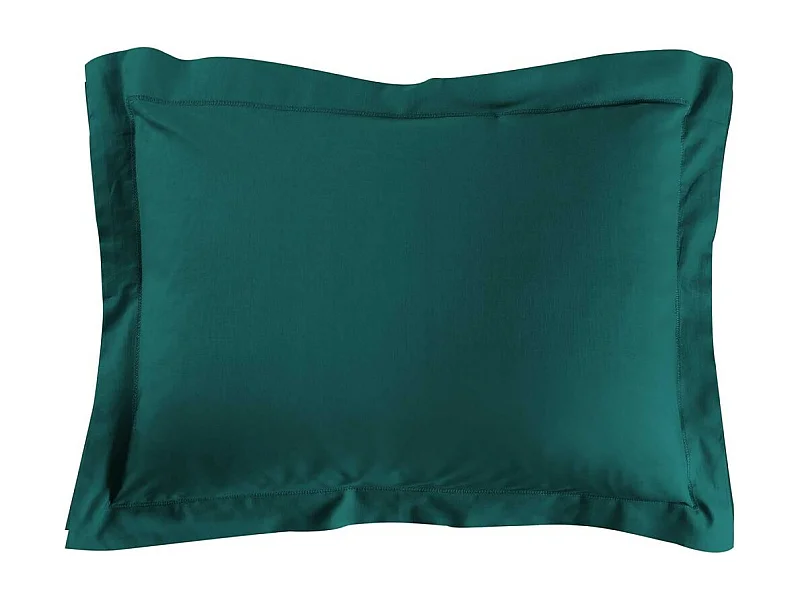 Kussensloop "Lina" 100% Katoen 50x70cm Smaragd
