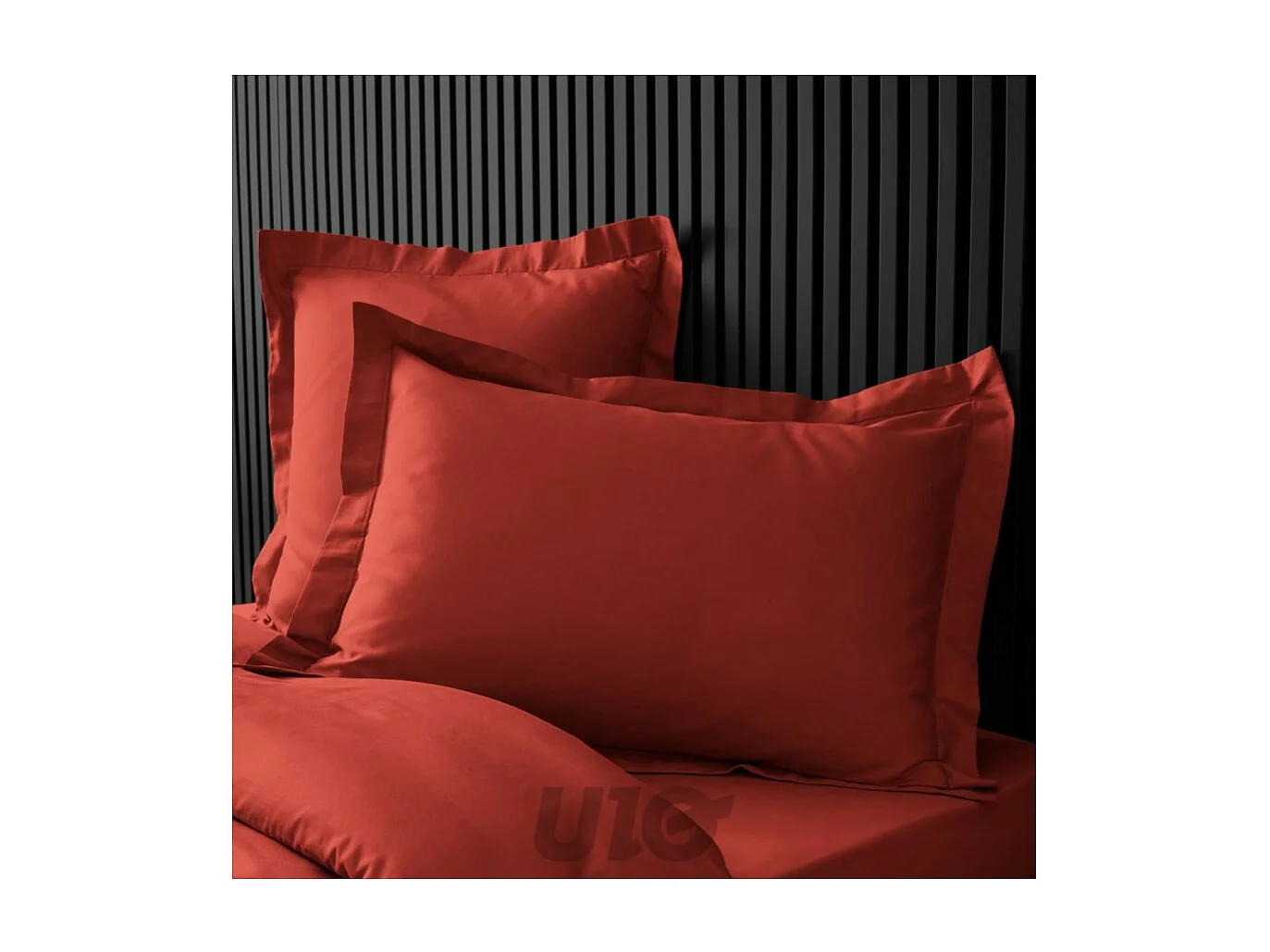 Taie d'Oreiller "Percaline" 50x70cm Tomette