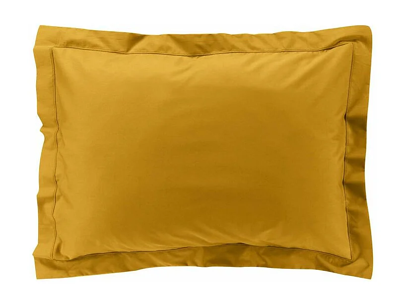 Taie d'Oreiller "Percaline" 50x70cm Curry