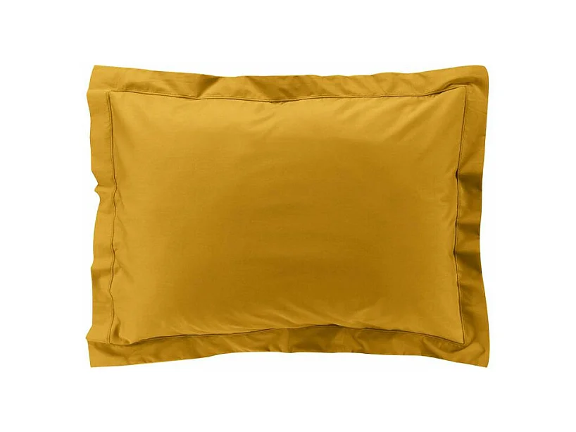 Taie d'Oreiller "Percaline" 50x70cm Curry