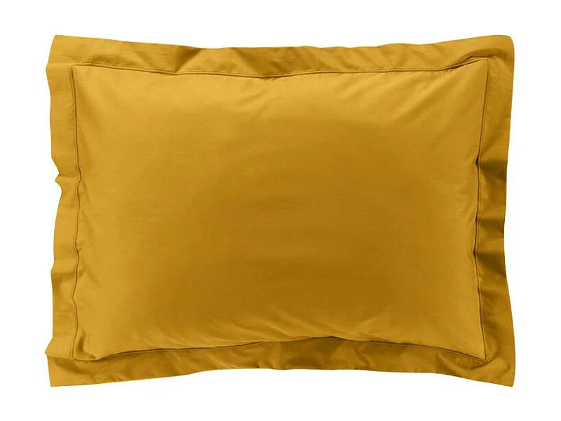 Taie d'Oreiller "Percaline" 50x70cm Curry