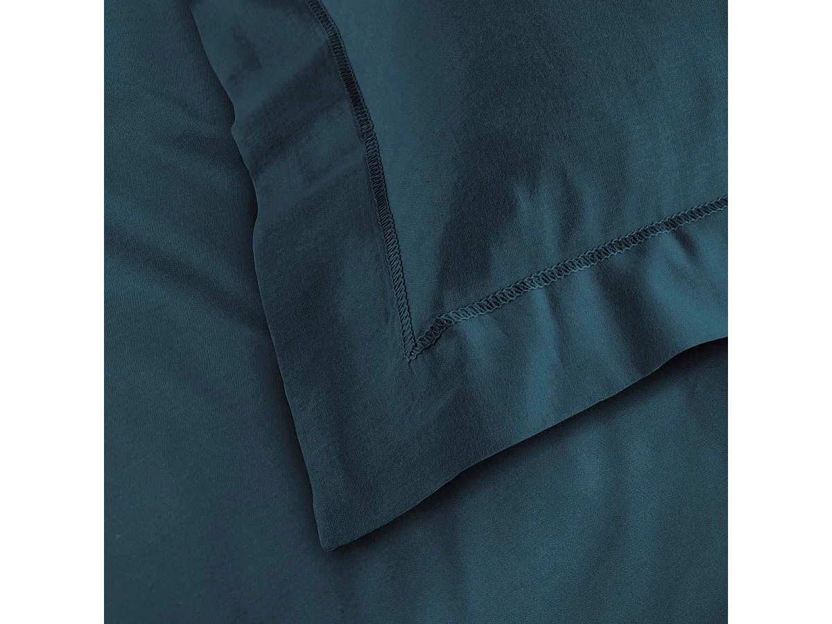 Taie d'Oreiller "Lina" 63x63cm Bleu