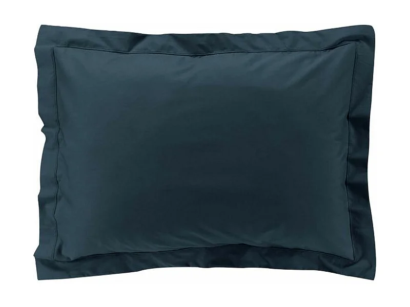 Taie d'Oreiller "Percaline" 50x70cm Bleu Nuit